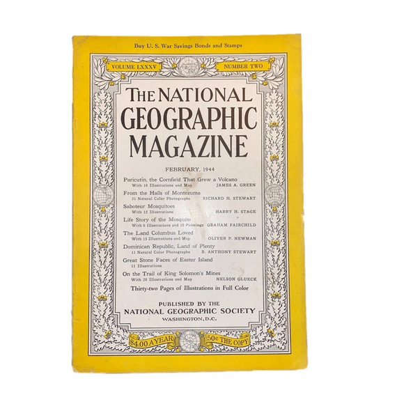 Unbranded Other - Feb 1944 National Geographic Magazine